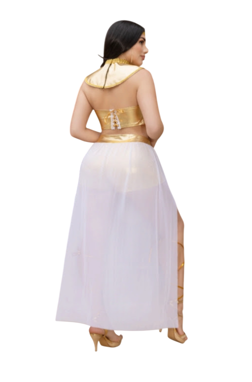 DISFRAZ DIOSA GRIEGA SEXY HALLOWEEN TOP FALDA - 2