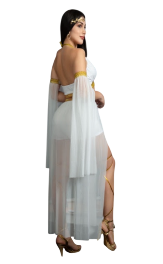 DISFRAZ DIOSA GRIEGA SEXY HALLOWEEN VESTIDO - 2