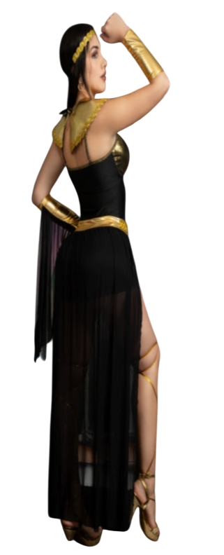 DISFRAZ DIOSA GRIEGA CLEOPATRA SEXY HALLOWEEN VESTIDO - 2