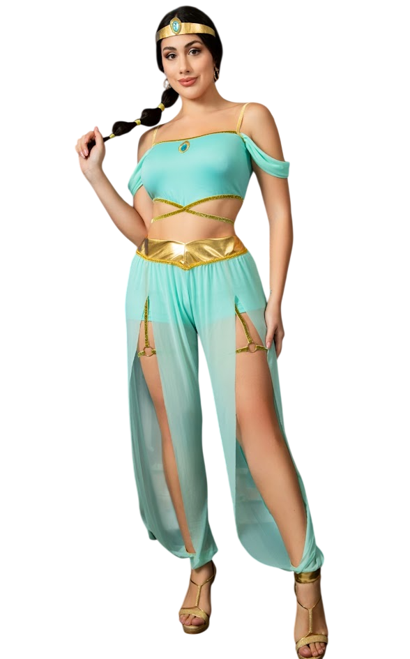 DISFRAZ PRINCESA JAZMIN HALLOWEEN - 1