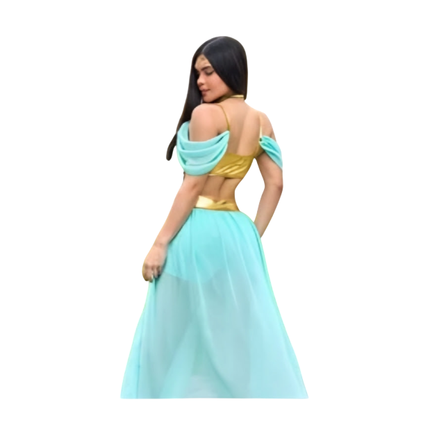 DISFRAZ PRINCESA JAZMIN SEXY HALLOWEEN CON ACCESORIOS - 2