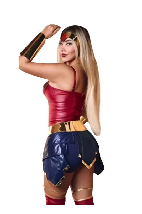 MUJER MARAVILLA SEC DISFRAZ MUJER MARAVILLA SEXY HALLOWEEN WONDER WOMAN - 2