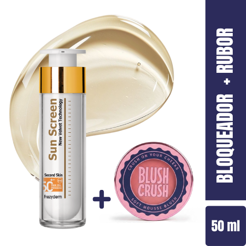 FREZYDERM BLOQUEADOR SUN SCREEN SIN COLOR + RUBOR - 1