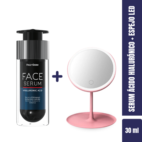 FREZYDERM SERUM ACIDO HIALURONICO + ESPEJO LED - 1