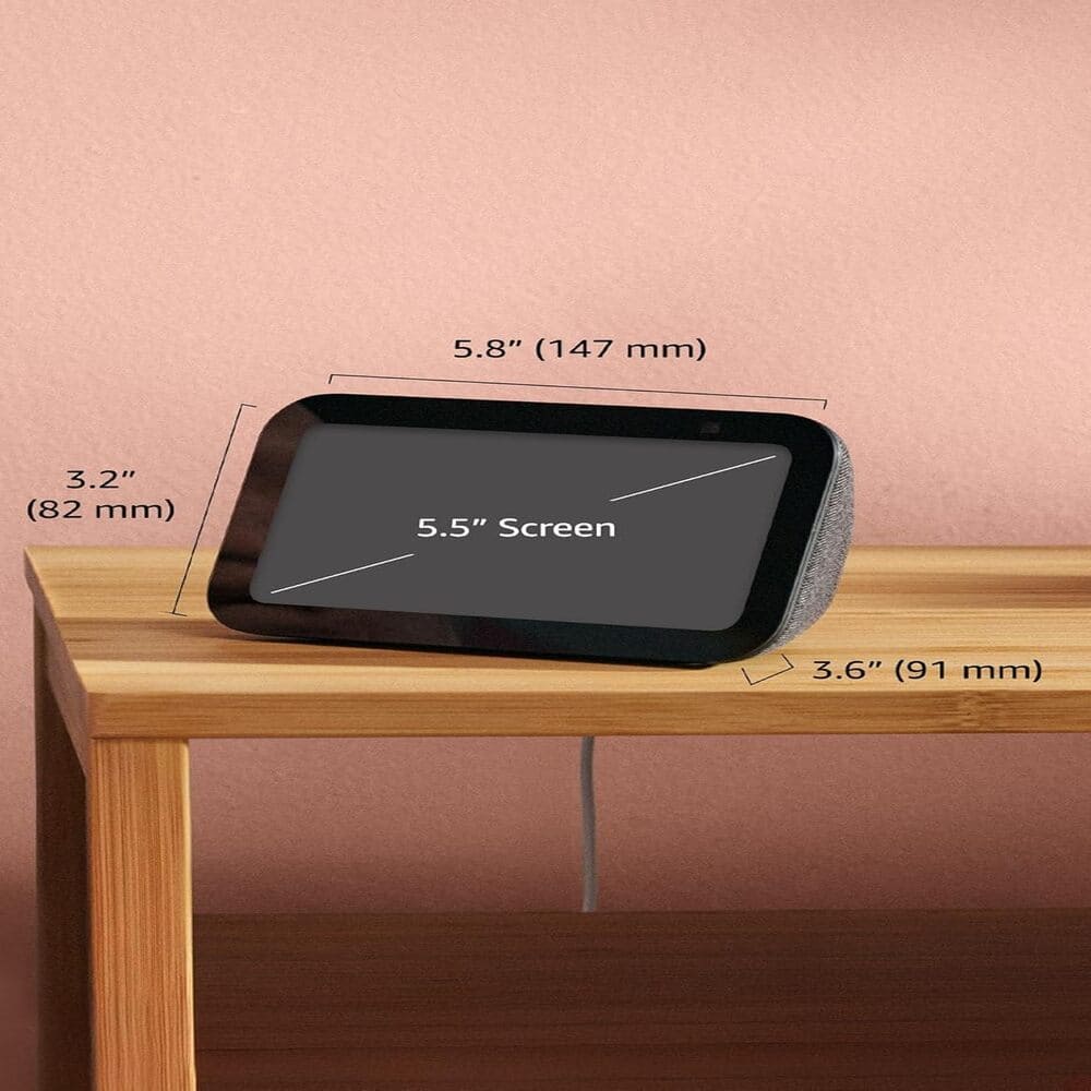AMAZON ECHO SHOW 5 NEGRO - 2