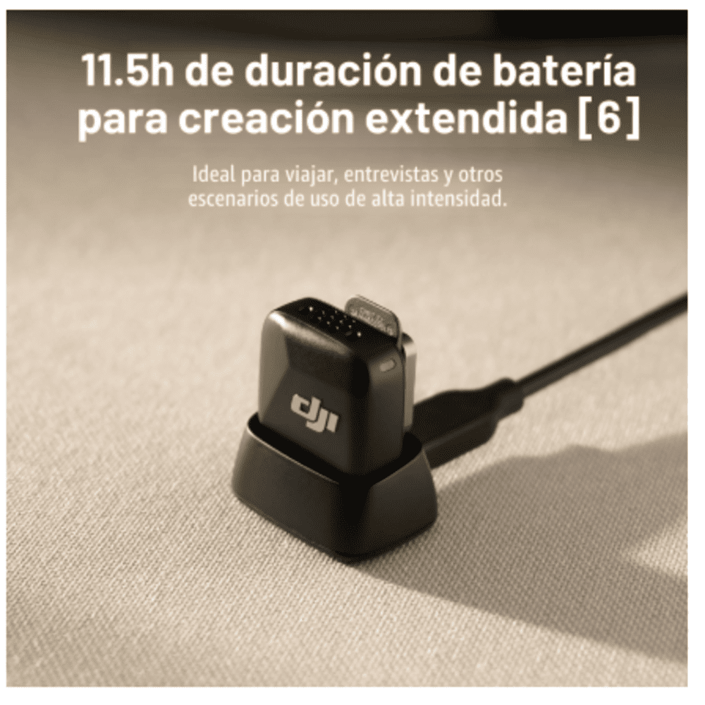 DJI MINI TRANSMISOR DE MICRÓFONO NEGRO INFINITO - 2