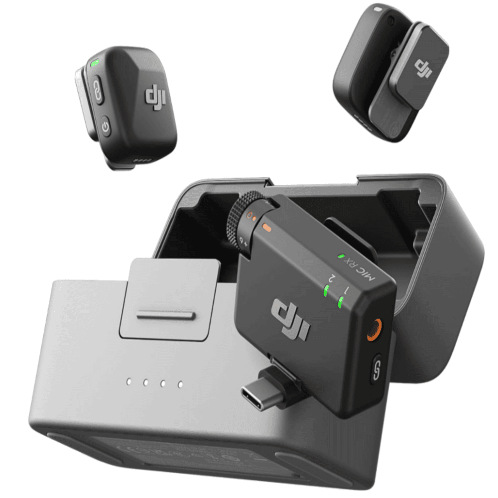 DJI MIC MINI (2 TX + 1 RX + ESTUCHE DE CARGA) - 1