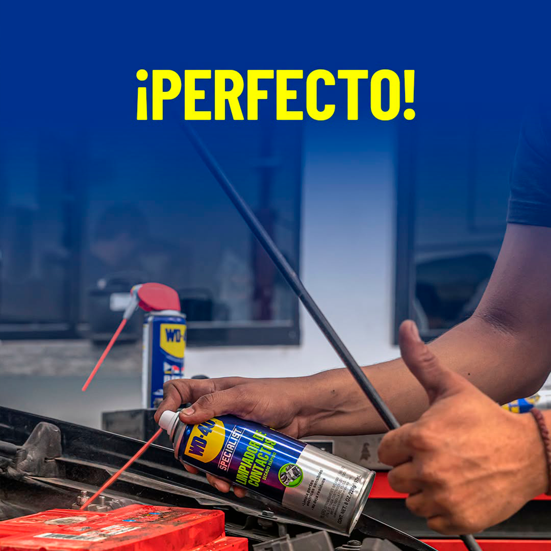 WD40 LIMPIADOR DE CONTACTOS 8 OZ - 226GR. / 309ML. - 4