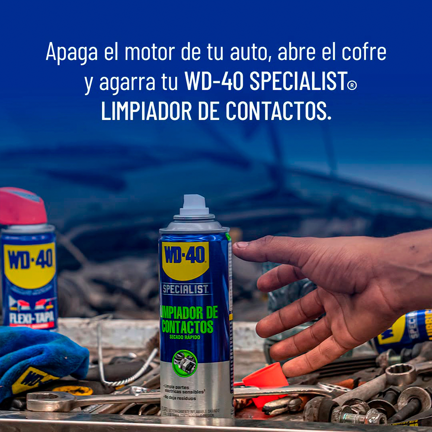 WD40 LIMPIADOR DE CONTACTOS 8 OZ - 226GR. / 309ML. - 5