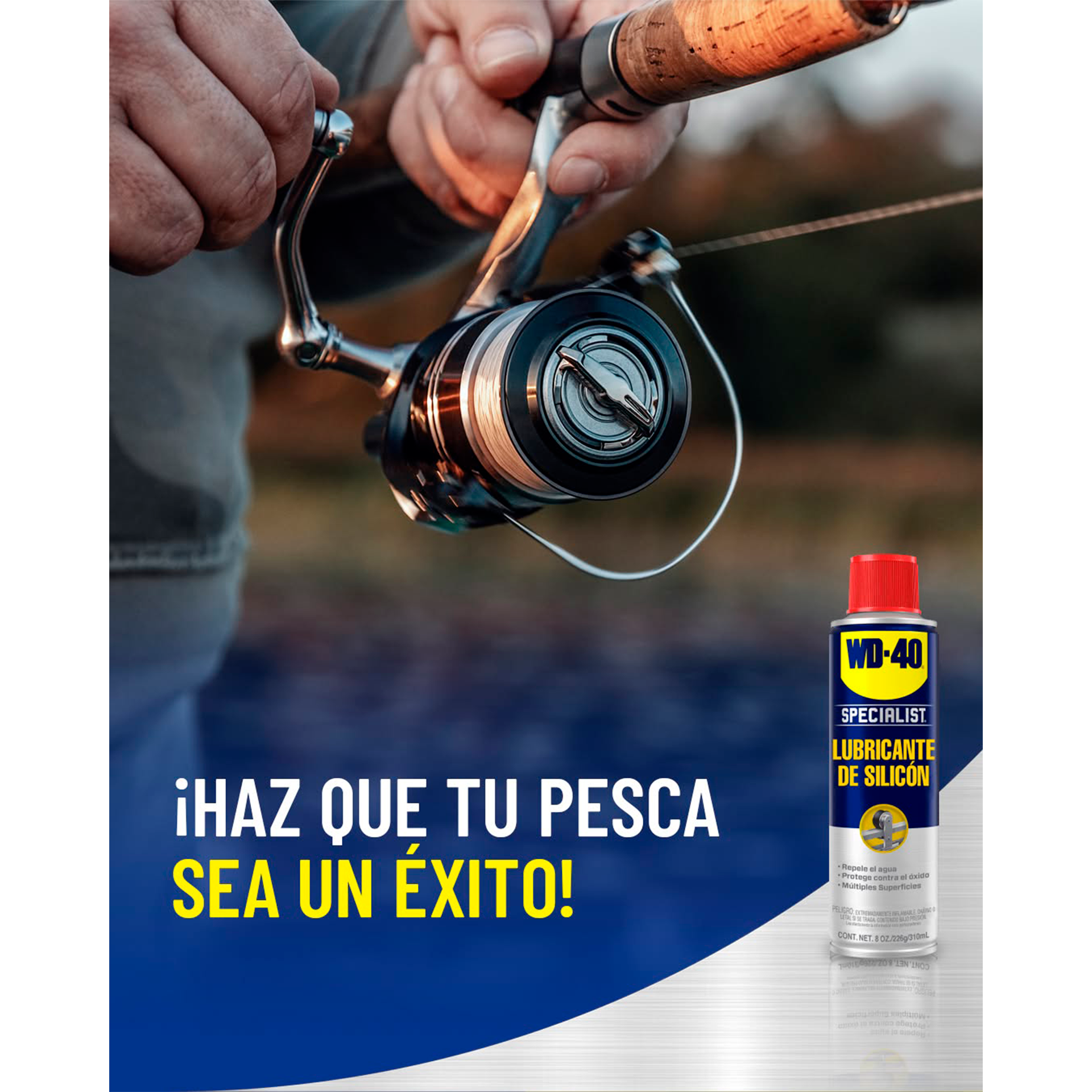 WD40 LUBRICANTE DE SILICON 8 OZ - 226GR. / 309ML. - 2