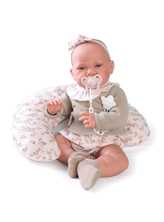 MUÑECA ANTONIO JUAN RECIEN NACIDA COIJN DE LACTANCIA 42 CM - 2