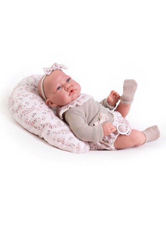 MUÑECA ANTONIO JUAN RECIEN NACIDA COIJN DE LACTANCIA 42 CM - 3