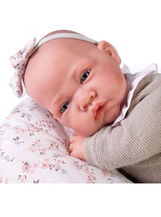MUÑECA ANTONIO JUAN RECIEN NACIDA COIJN DE LACTANCIA 42 CM - 4