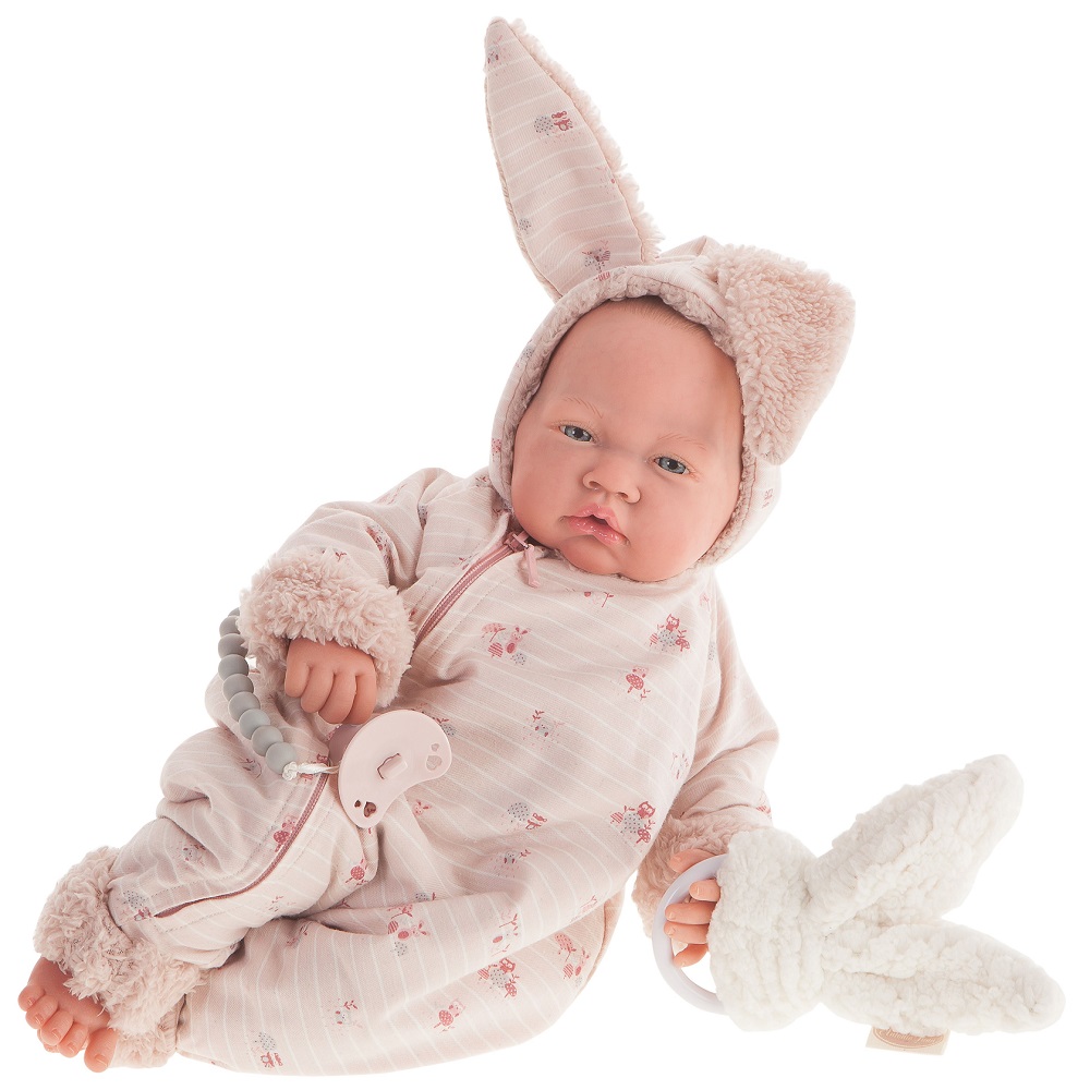 MUÑECA ANTONIO JUAN SWEET REBORN CERTIFICADA CONEJITO 42 CM - 1