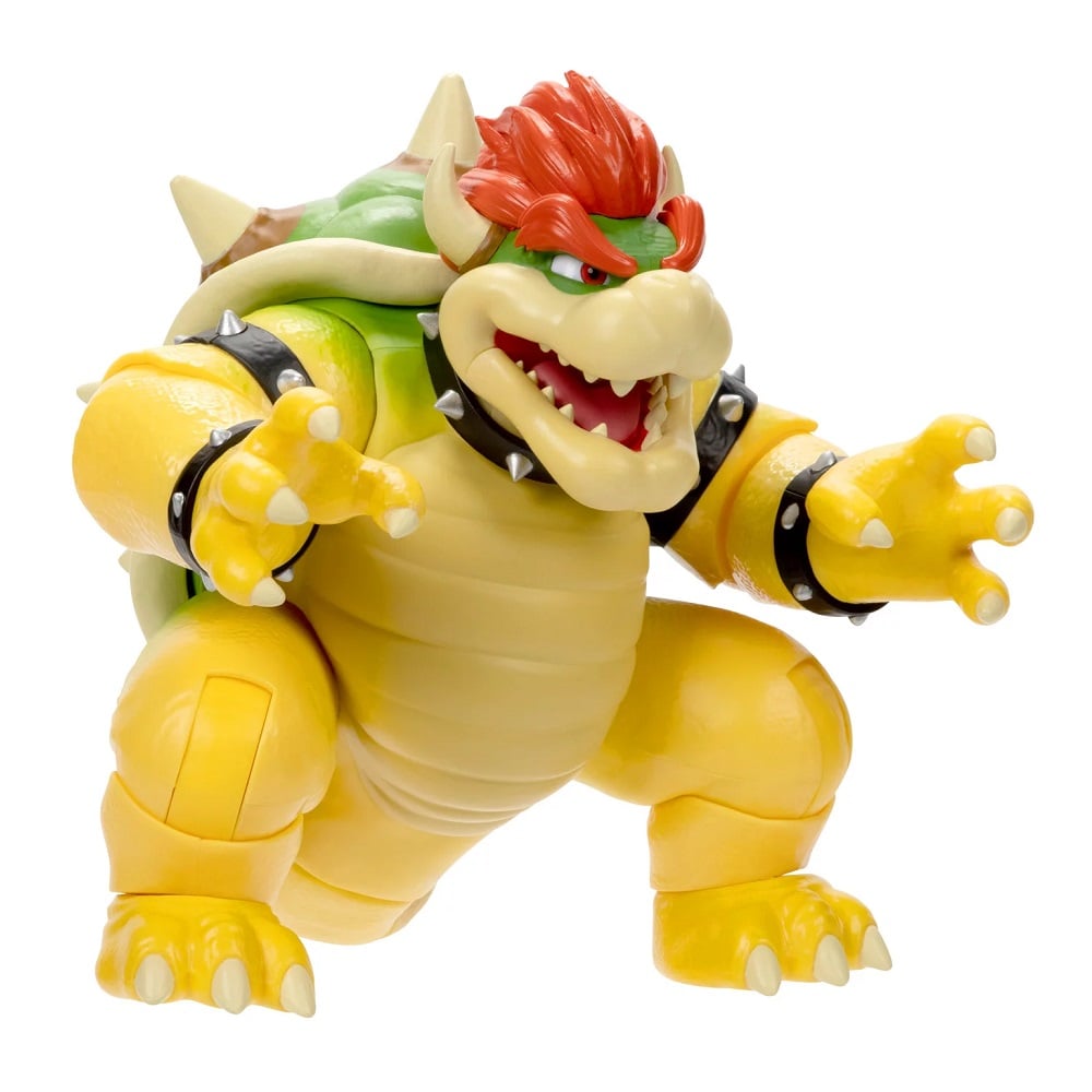 FIGURA SUPER MARIO ACCION MOVIE - BOWSER 18 CM RESPIRACION FUEGO - 3