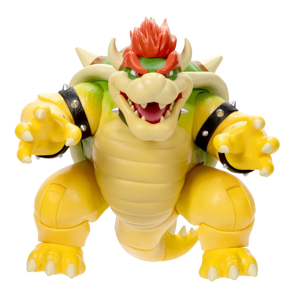 FIGURA SUPER MARIO ACCION MOVIE - BOWSER 18 CM RESPIRACION FUEGO - 4
