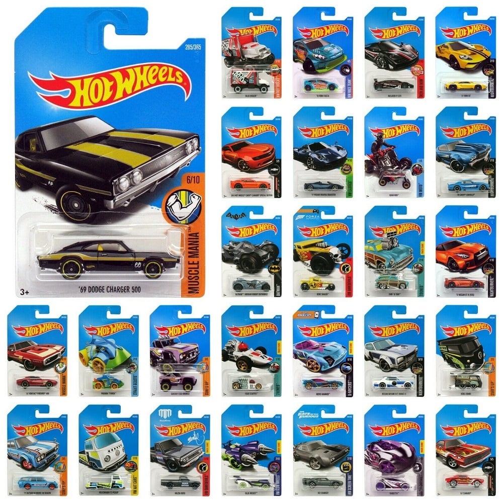 AUTOS SURTIDOS HOT WHEELS - BLISTER X1 UNIDAD AL AZAR - 1
