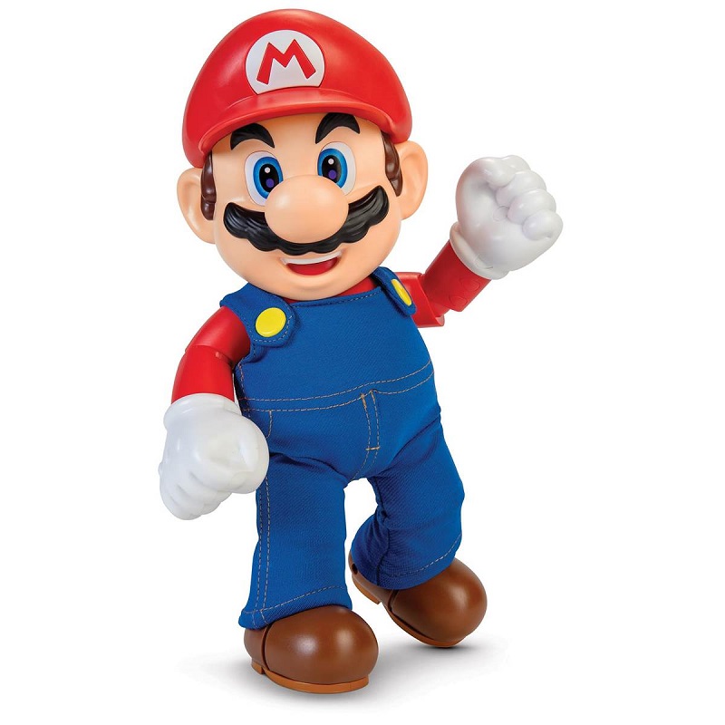 SUPER MARIO BROS INTERACTIVO - IT'S-A ME MARIO 30 CM - 2