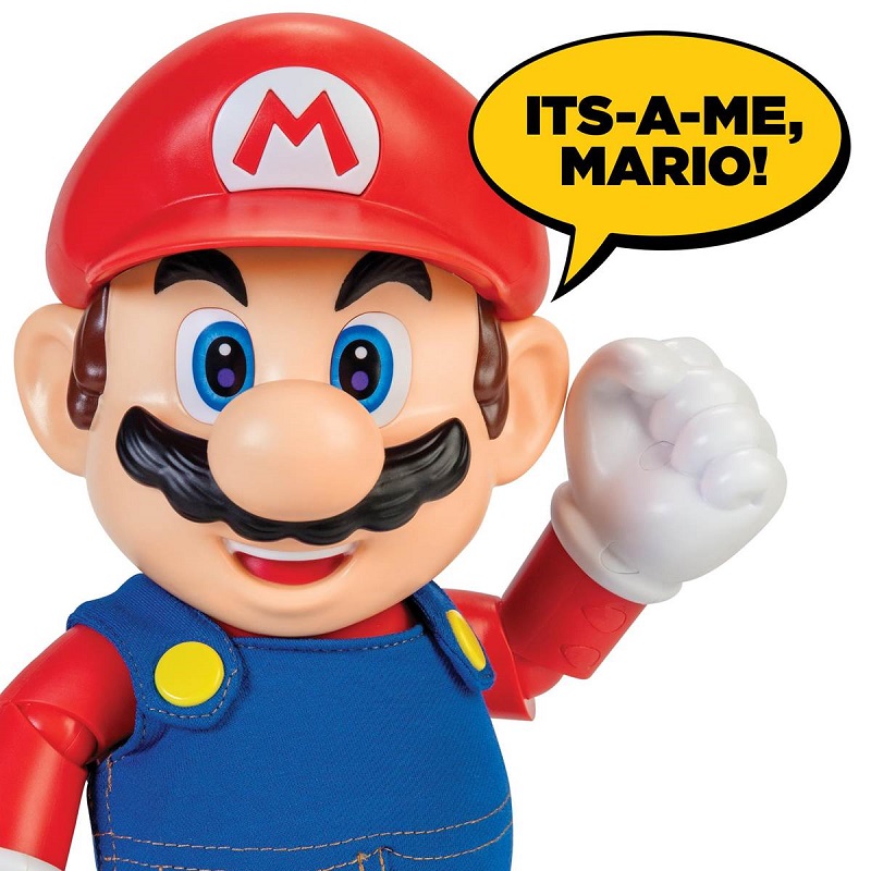 SUPER MARIO BROS INTERACTIVO - IT'S-A ME MARIO 30 CM - 3