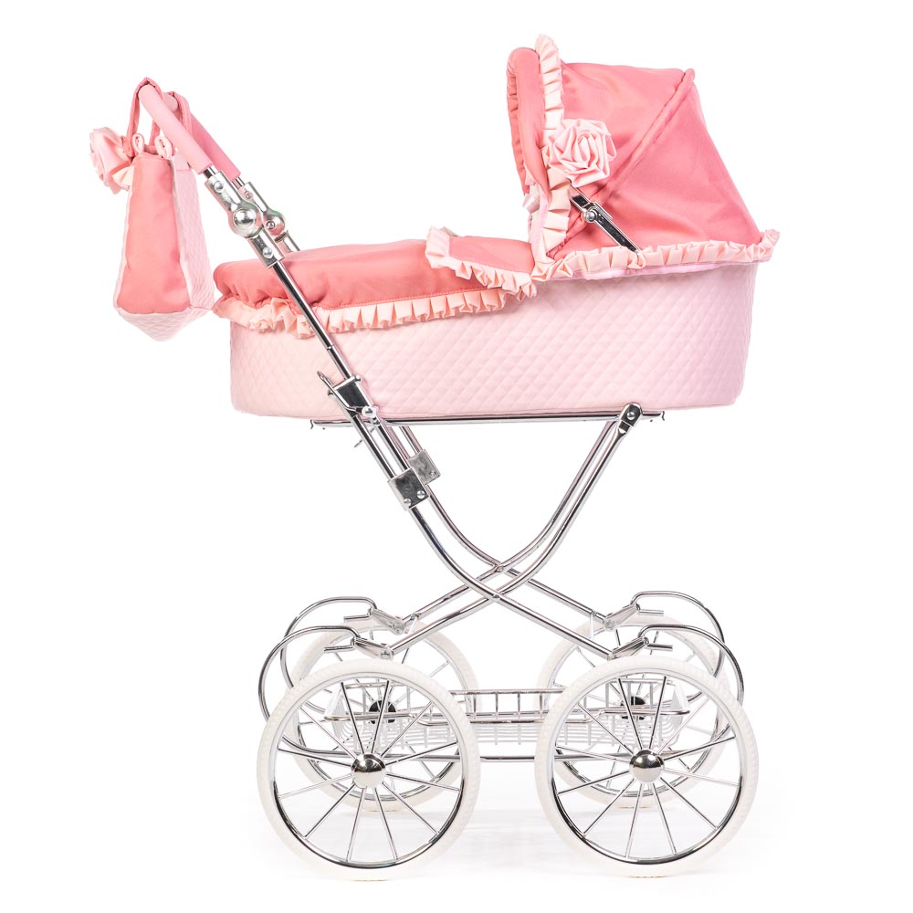 COCHE PARA MUÑECAS REBORN ROMA PRAMS ANNIE CON PARASOL - 2