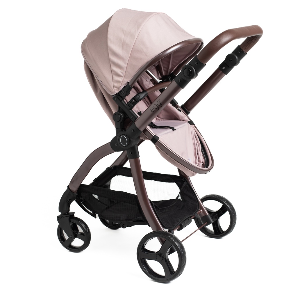 COCHE PARA MUÑECAS REBORN ROMA PRAMS EGG HUSH VIOLET - 2