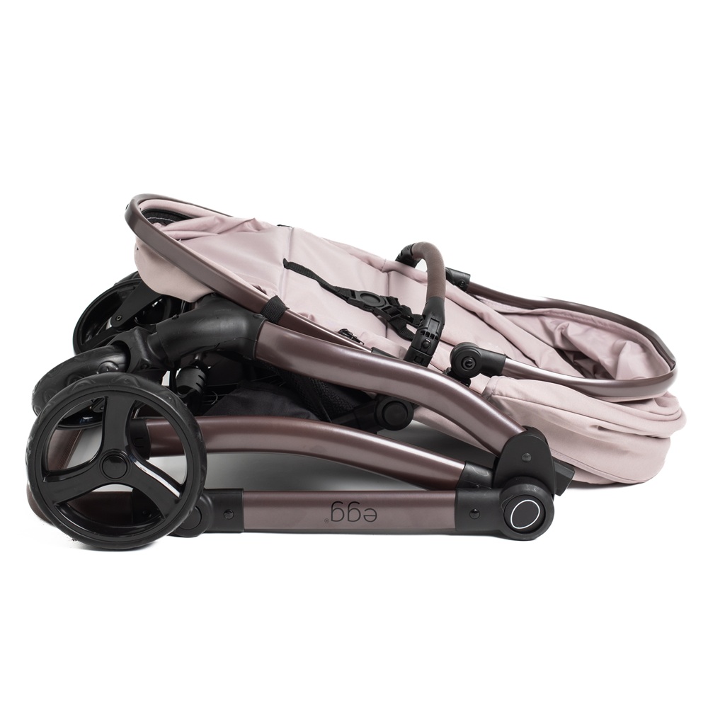 COCHE PARA MUÑECAS REBORN ROMA PRAMS EGG HUSH VIOLET - 6