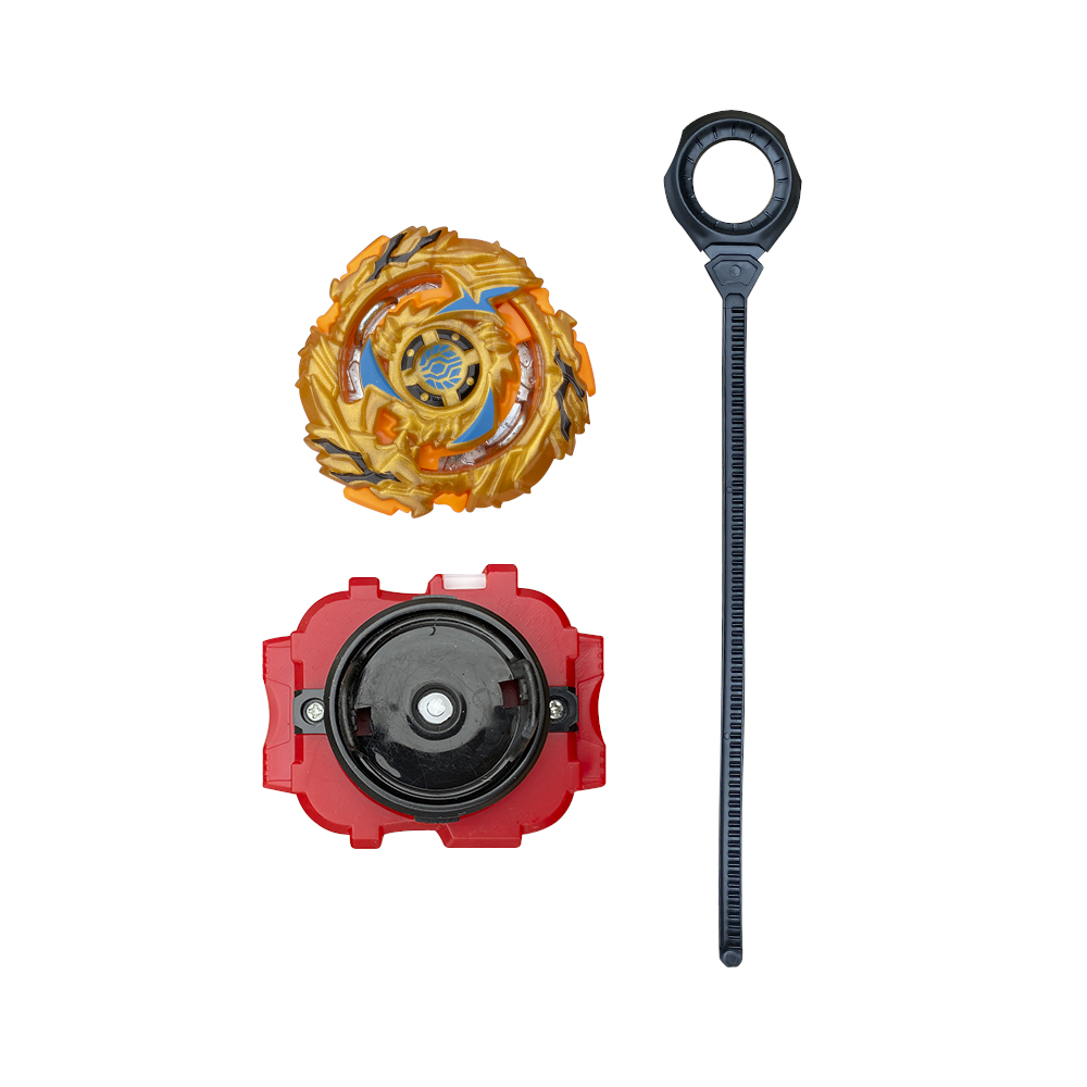 JUGUETE PARA NIÑOS LANZADOR GYRO WARRIOR ROTATE AMARILLO - 2