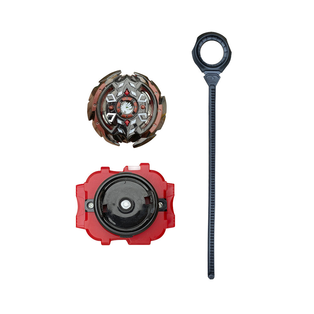 JUGUETE PARA NIÑOS LANZADOR GYRO WARRIOR ROTATE NEGRO - 2