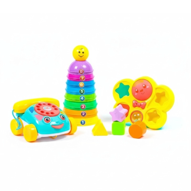 JUGUETES DIDÁCTICOS PARA BEBÉ 3 EN 1 BABY TOYS - 3
