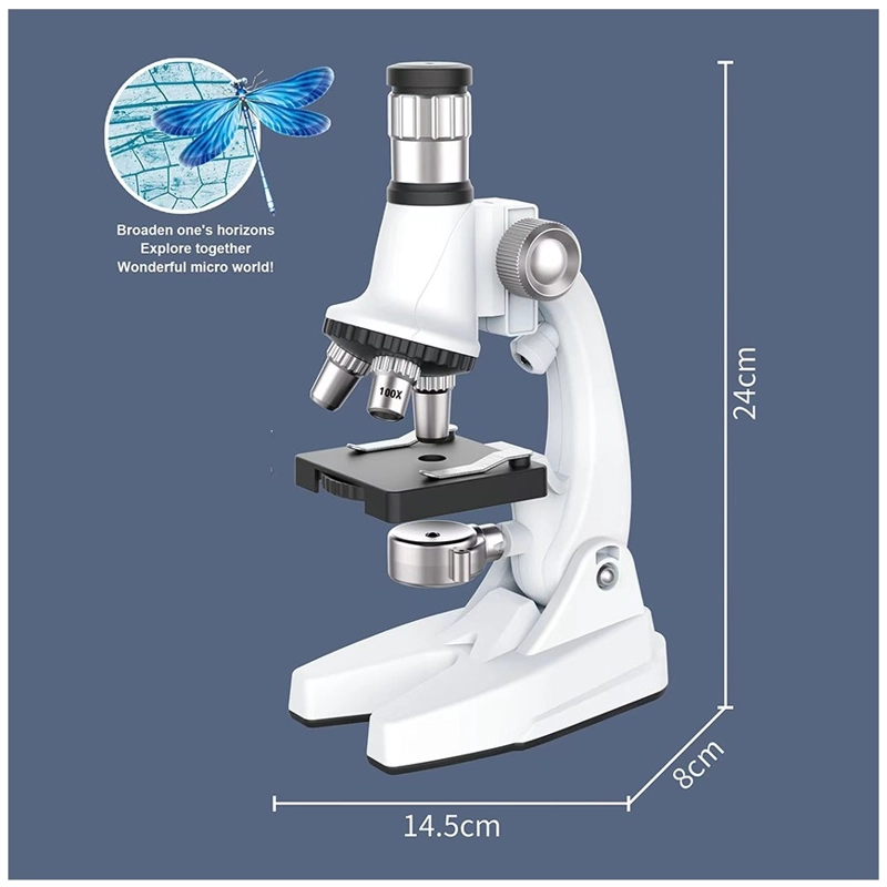 SET MICROSCOPIO DELUXE EN MALETIN CON ACCESORIOS - 3