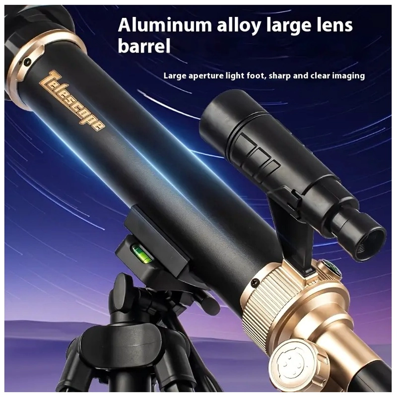 TELESCOPIO ASTRONÓMICO PARA NIÑOS CON TRIPODE Y ACCESORIOS - 5