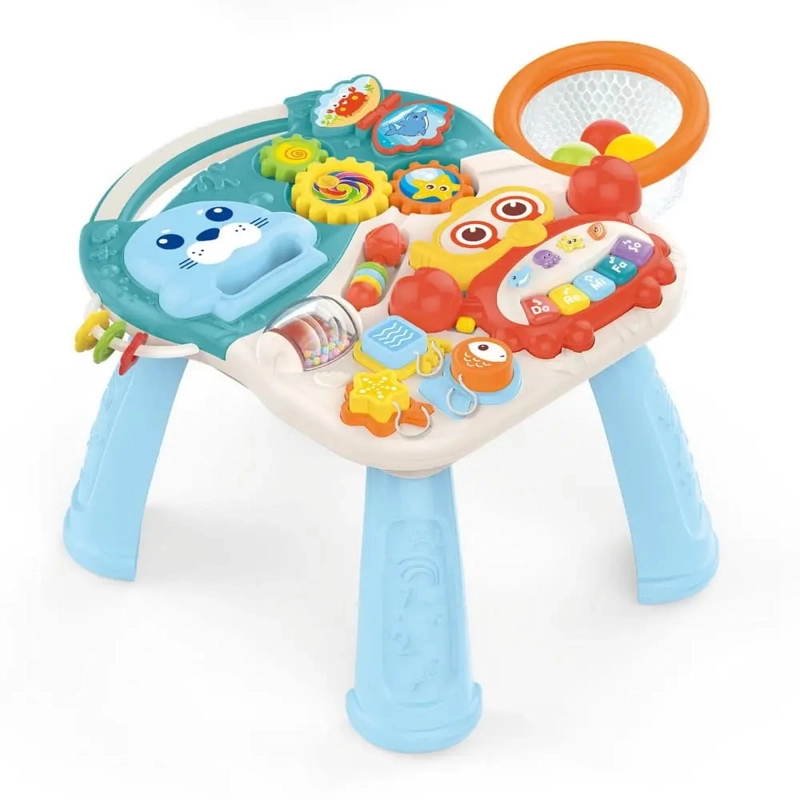 CAMINADOR MULTIFUNCIONAL 4 EN 1 CELESTE MUSICAL PARA BEBES - 4