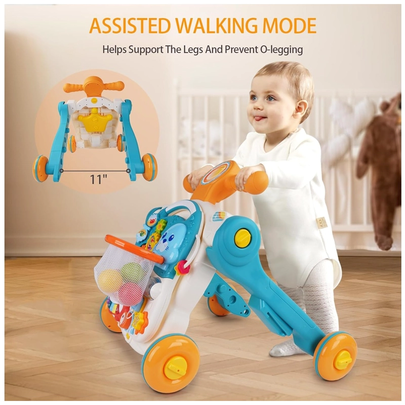 CAMINADOR MULTIFUNCIONAL 4 EN 1 CELESTE MUSICAL PARA BEBES - 6
