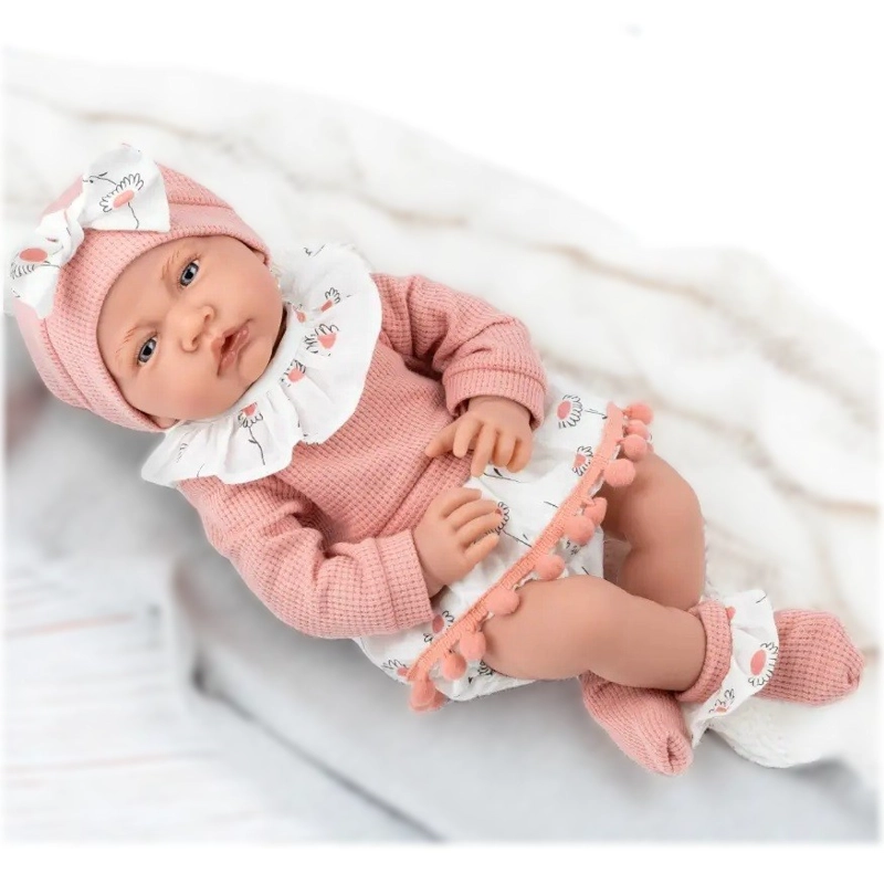MUÑECA TIPO REBORN KIKI BABY 40 CM +12 SONIDOS - 6