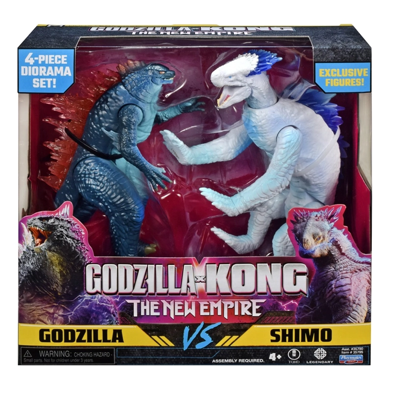GODZILLA X KONG MOVIE - DIORAMA GODZILLA VS SHIMO - 1