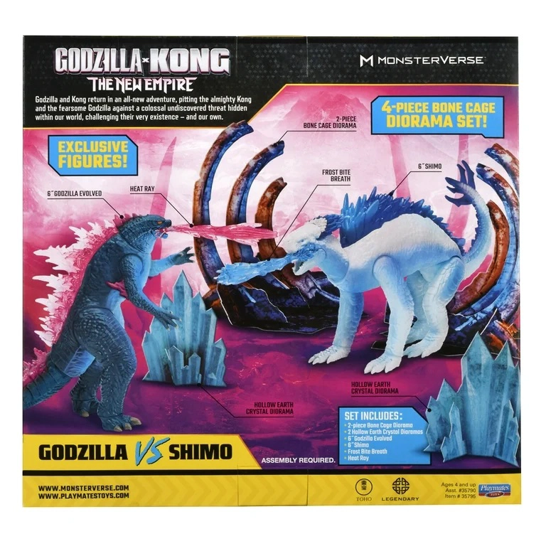 GODZILLA X KONG MOVIE - DIORAMA GODZILLA VS SHIMO - 7