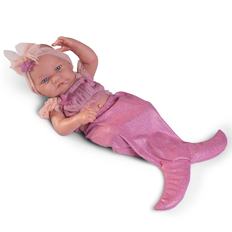 MUÑECA ANTONIO JUAN RECIEN NACIDA NICA SIRENITA 42 CM - 3