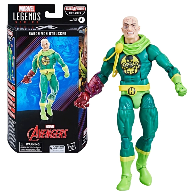 MARVEL LEGENDS AVENGERS BARON VON STRUCKER 15 CM - 1