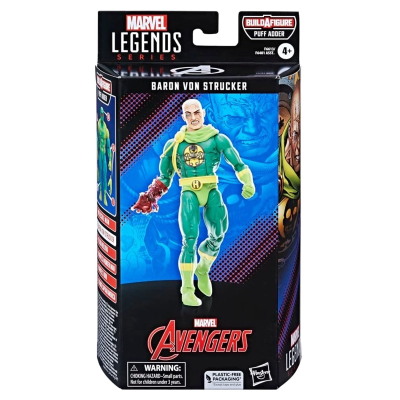 MARVEL LEGENDS AVENGERS BARON VON STRUCKER 15 CM - 6