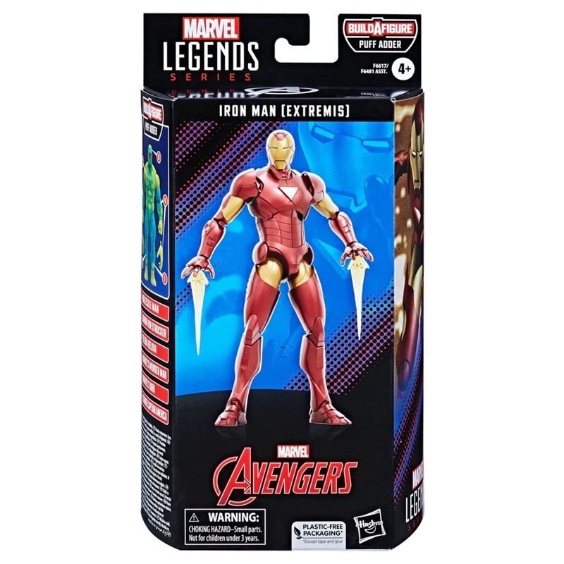 MARVEL LEGENDS AVENGERS IRON MAN EXTREMIS 15 CM - 8