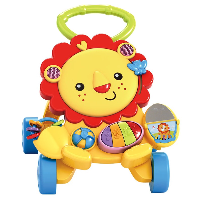 CAMINADOR ANDADERA LEÓN PIANO MUSICAL PARA BEBES - 2