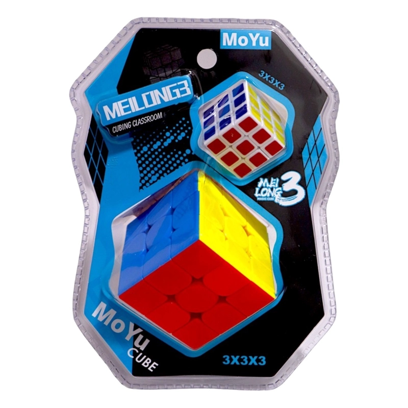 PACK X2 CUBOS DE RUBIK MOYU 3X3 MEILONG3 - 1