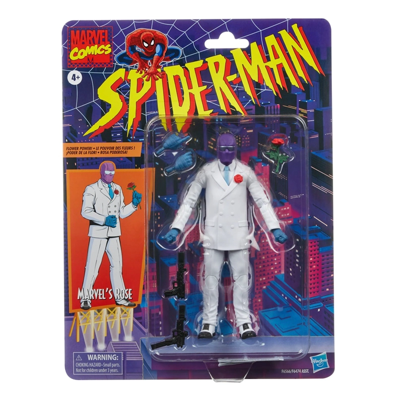 MARVEL LEGENDS RETRO SPIDER-MAN MARVEL’S ROSE - 1