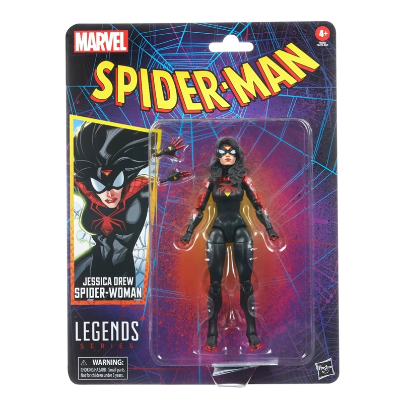MARVEL LEGENDS RETRO SPIDER-WOMAN JESSICA DREW - 1