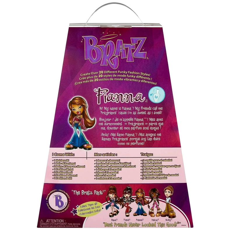 MUÑECA BRATZ SERIE 3 FIANNA CON ACCESORIOS - 4