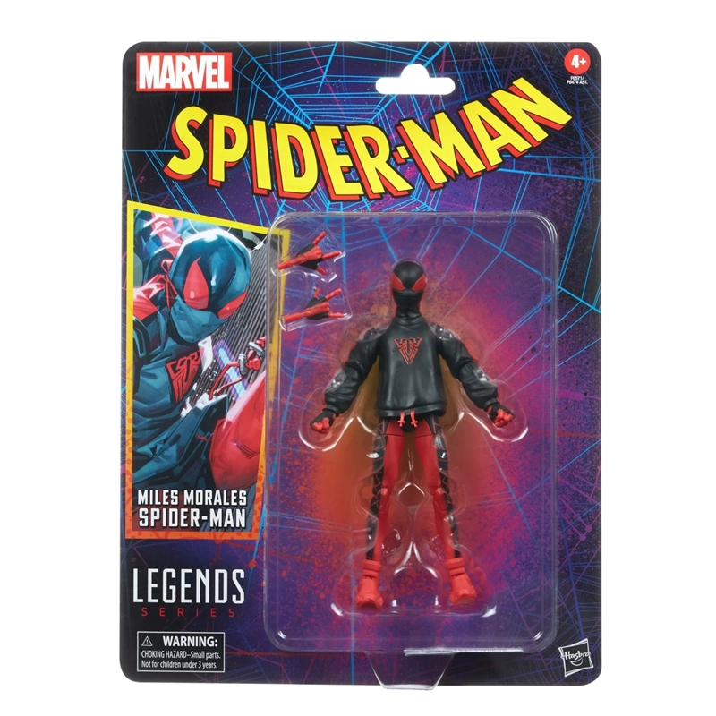 MARVEL LEGENDS RETRO SPIDER-MAN MILES MORALES - 1