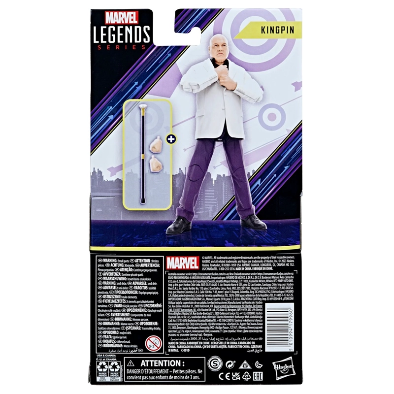 MARVEL LEGENDS HAWKEYE KINGPIN 15 CM - 5