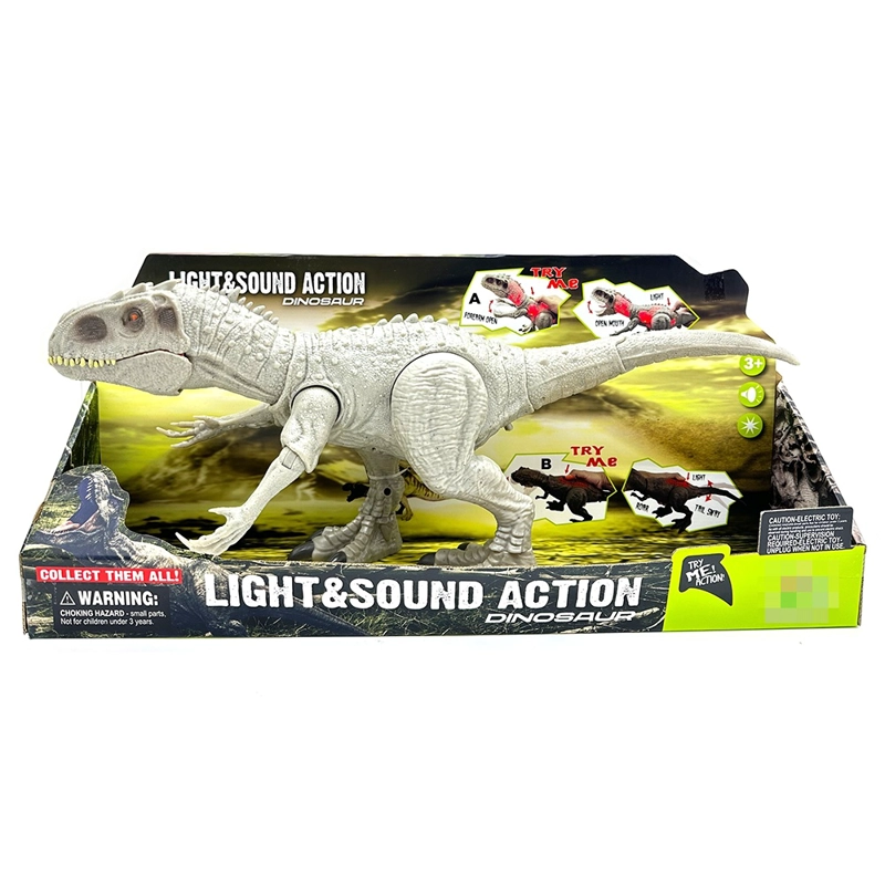 JUGUETE DINOSAURIO INDOMINUS REX CON LUCES Y SONIDOS - 6