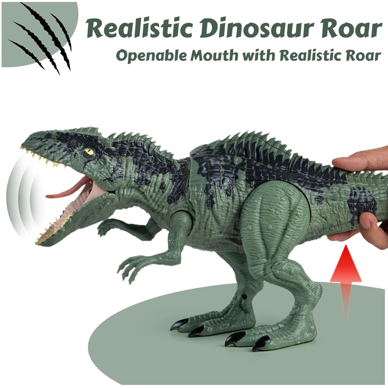 JUGUETE DINOSAURIO GIGANOTOSAURUS CON LUCES Y SONIDOS - 4