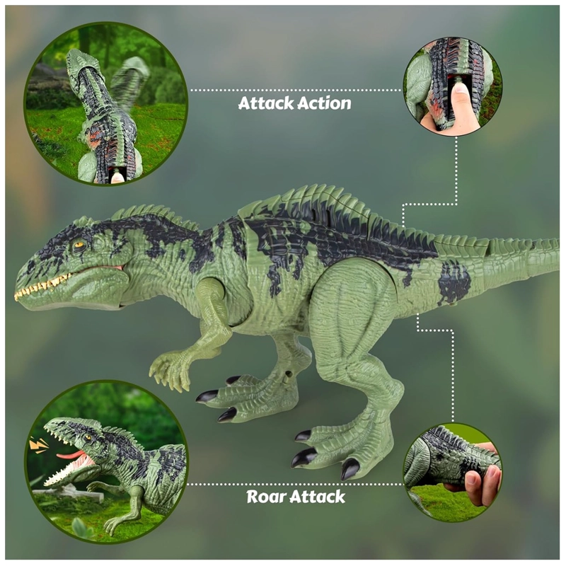 JUGUETE DINOSAURIO GIGANOTOSAURUS CON LUCES Y SONIDOS - 5